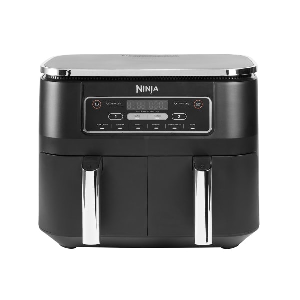 Freidora de aire Ninja AF300EU, Doble, 7.6 litros, 3.8 litros x 2, digital